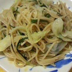 パスタで焼きそば風